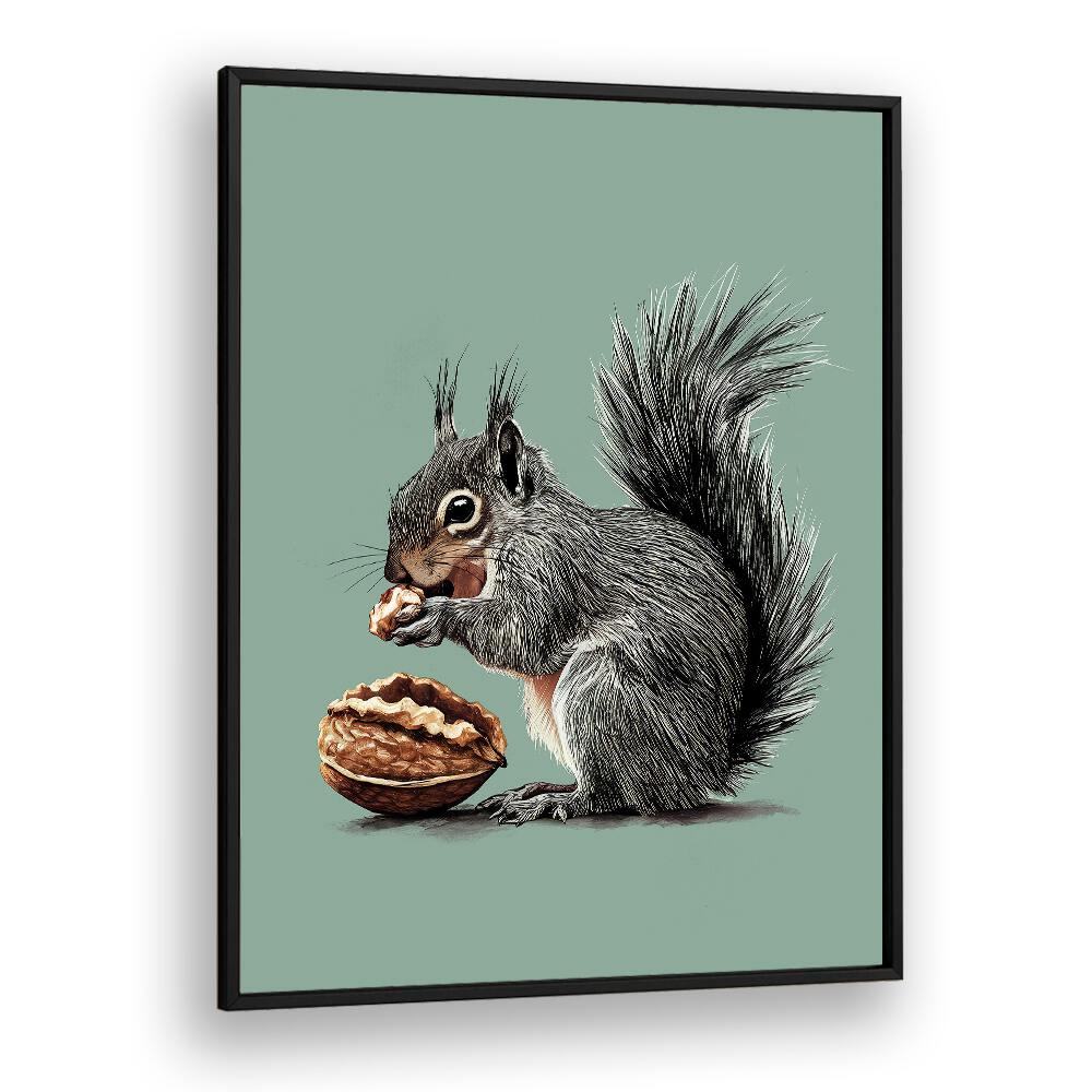 THE SQUIRREL AND THE WALNUT BY ANDREAS MAGNUSSON, KIDS ROOM PAINTINGS