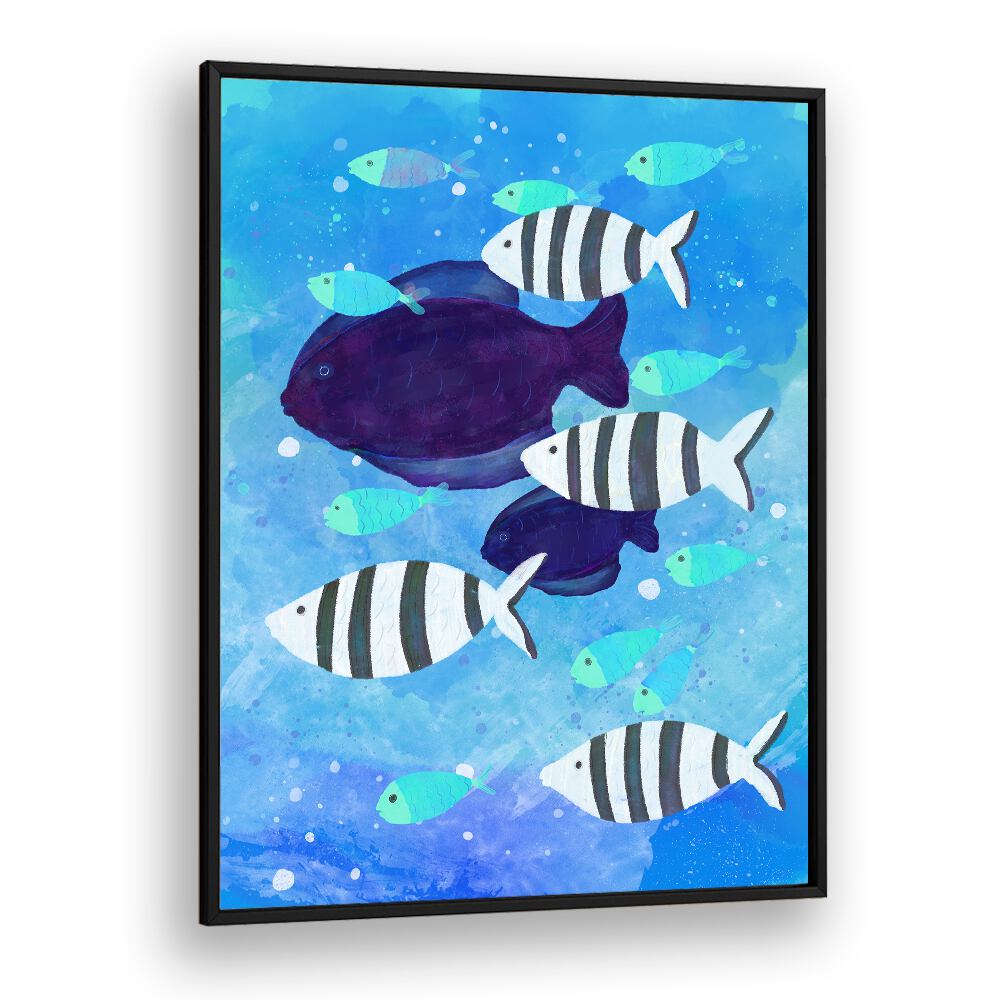 FISHES , BEACH PRINTS , COASTAL WALL ART PRINTS