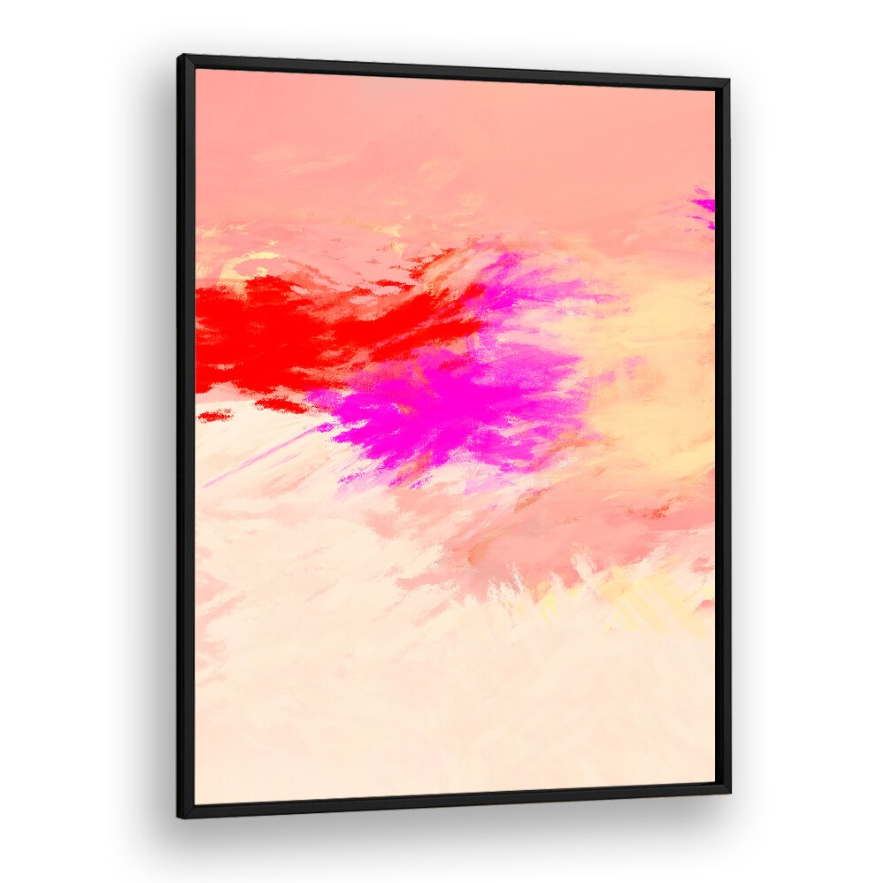 Colorful abstract design featuring vibrant hues in the TORRID DAY I, ABSTRACT PAINTINGS collection for stylish decor.