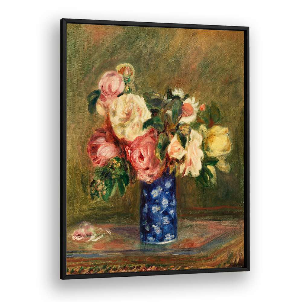 BOUQUET OF ROSES : LE BOUQUET DE ROSES (1882) , VINTAGE PAINTINGS