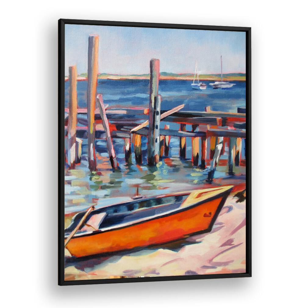 PROVINCE TOWN HARBOR , BEACH PAINTINGS