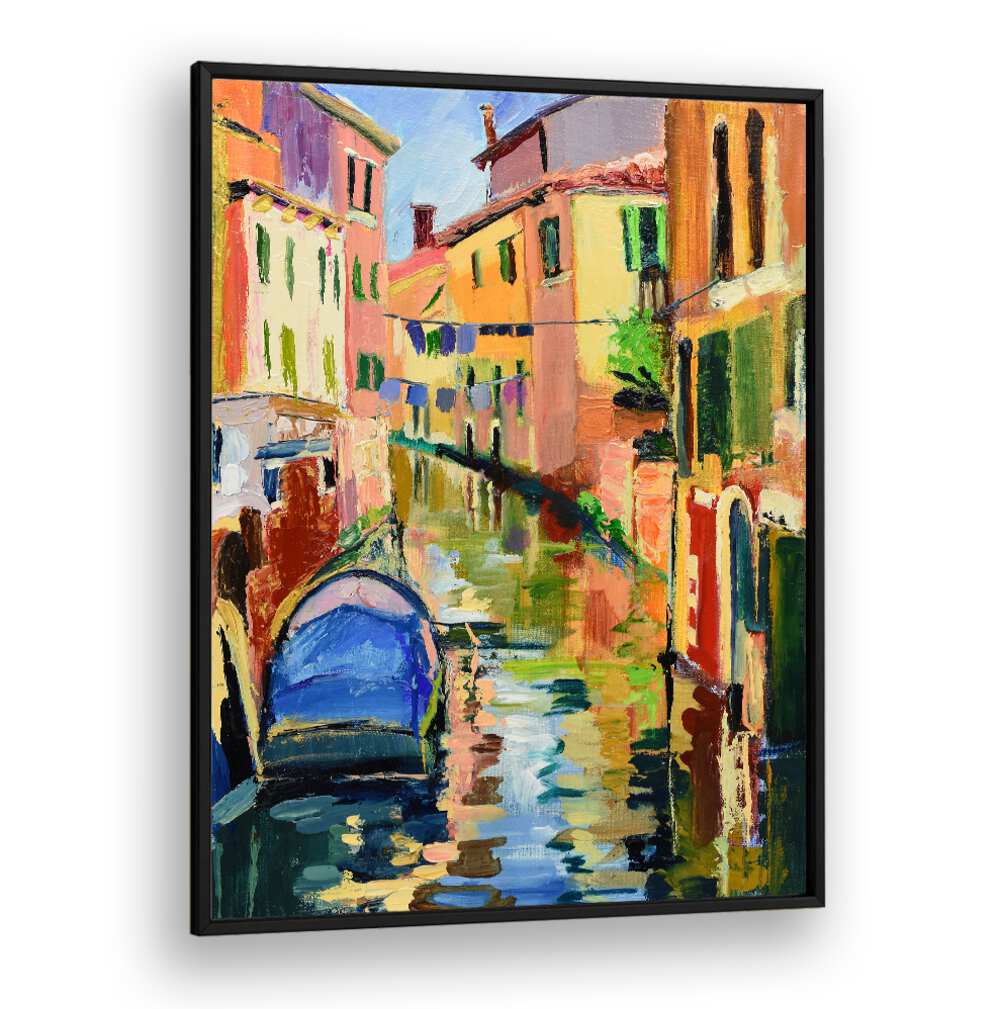 VENETIAN REFLECTIONS , LANDSCAPE PAINTINGS