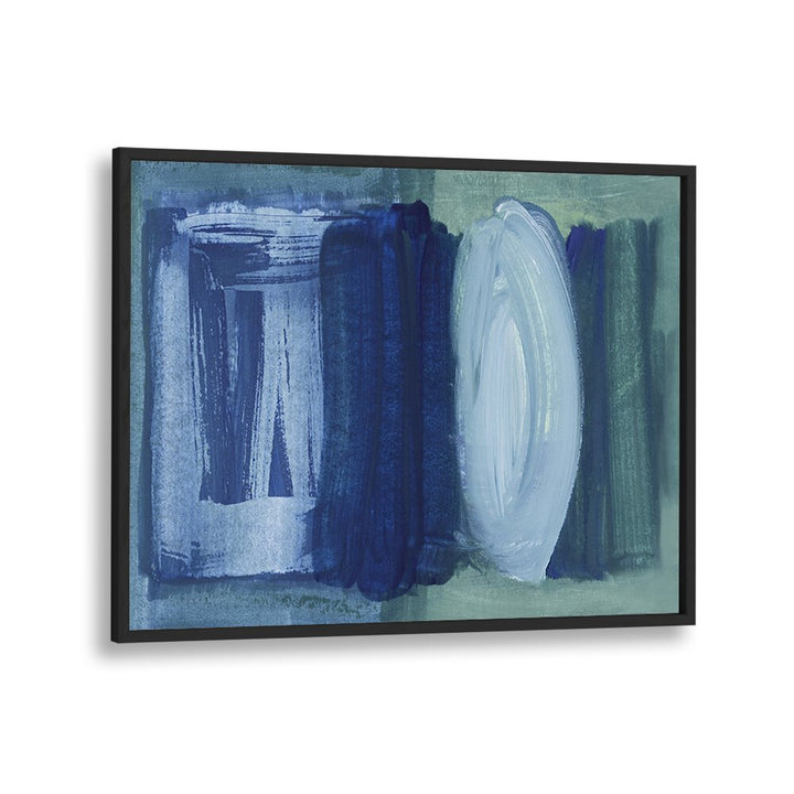 Vibrant BRUSHSTROKES BLUE GREEN, ABSTRACT PAINTINGS enhance your space with nature-inspired hues for fresh decor.
