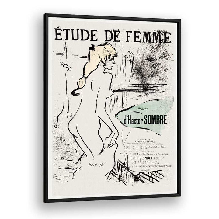 ÉTUDE DE FEMME (1893) , VINTAGE PAINTINGS