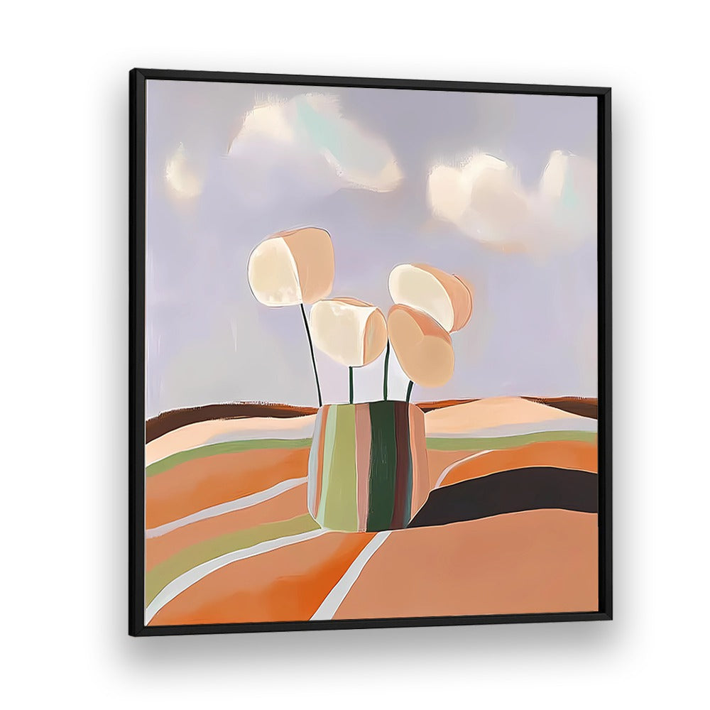 Stylish FLOWER POT ABSTRACT III enhances home decor with modern elegance, perfect for showcasing your favorite plants.