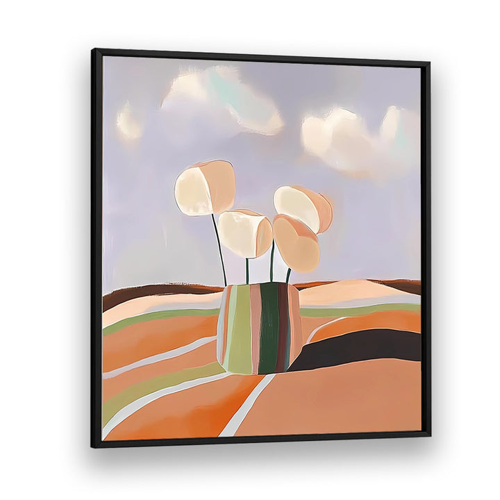 Stylish FLOWER POT ABSTRACT III enhances home decor with modern elegance, perfect for showcasing your favorite plants.