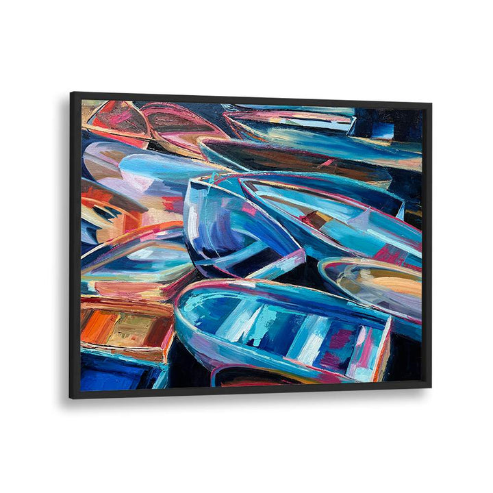 BOATS , BEACH PAINTINGS