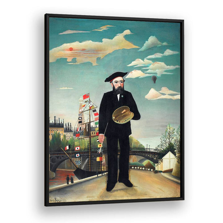 MYSELF  PORTRAIT LANDSCAPE (1890) , VINTAGE PAINTINGS