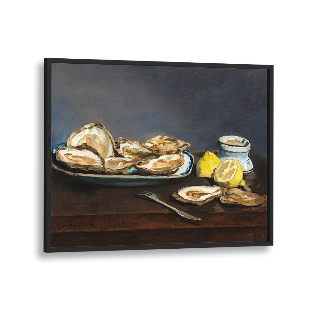 OYSTERS (1862) BY EDOUARD MANET , VINTAGE PAINTINGS