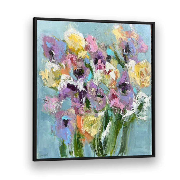 Brighten your space with VIBRANT COLORFUL BLOSSOMS, FLORAL FLOWER PAINTINGS showcasing nature's beauty in vivid hues.
