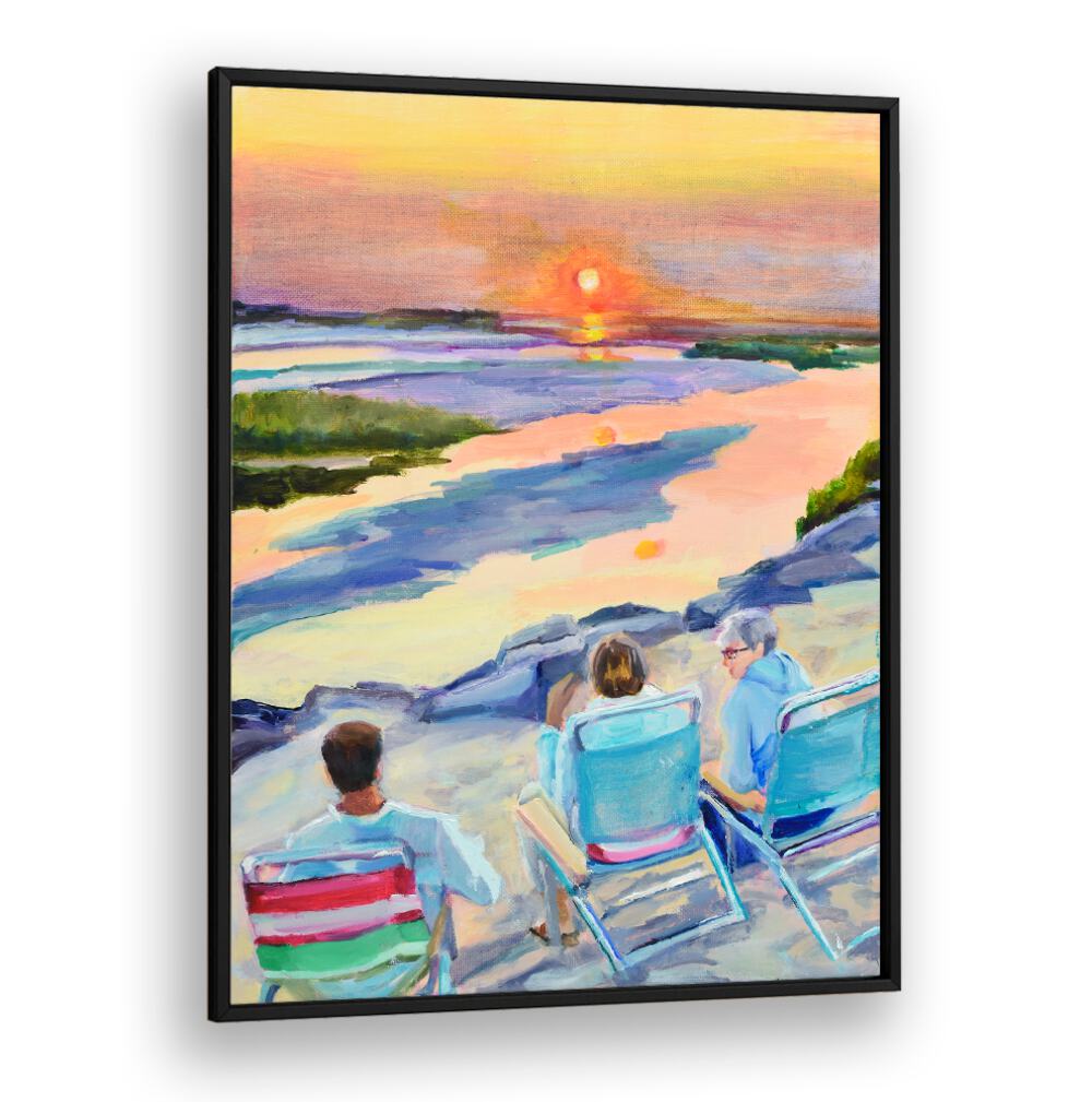 BEACH PEOPLE , BEACH PAINTINGS