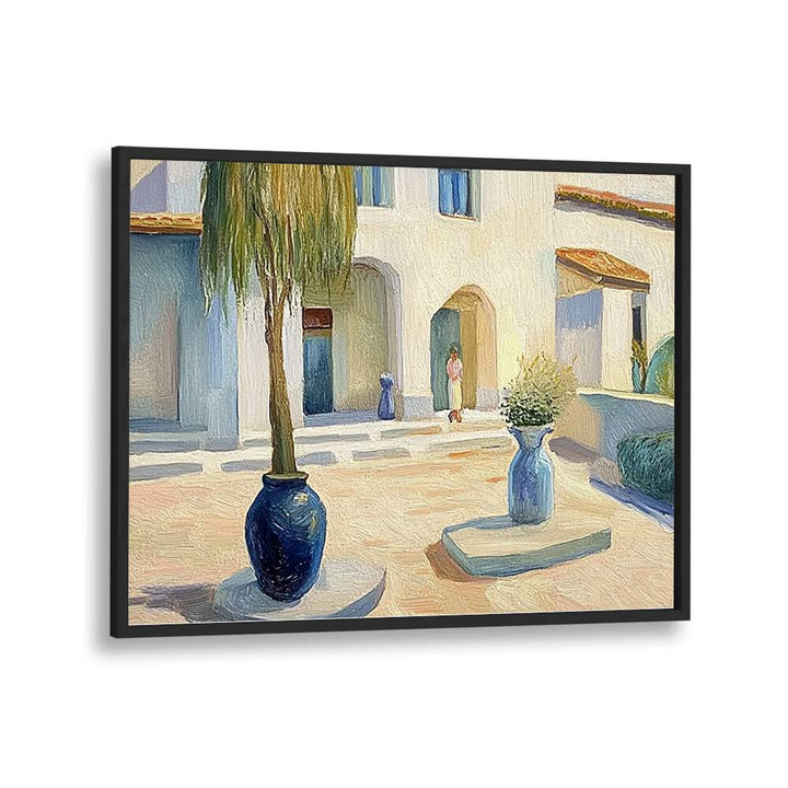 Charming HOUSE IN A COURTYARD featuring elegant design and vibrant greenery, perfect for unique living spaces.