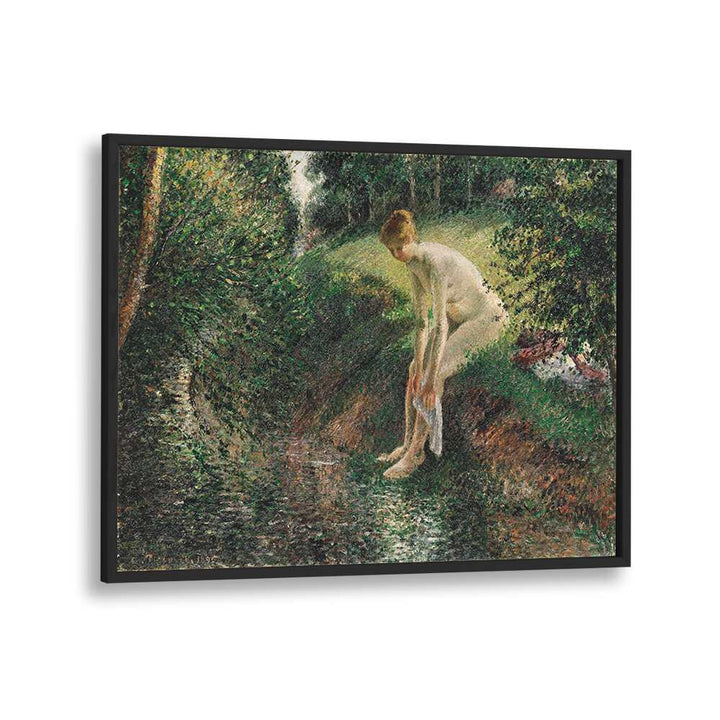 BATHER IN THE WOODS (1895)  , VINTAGE PAINTINGS