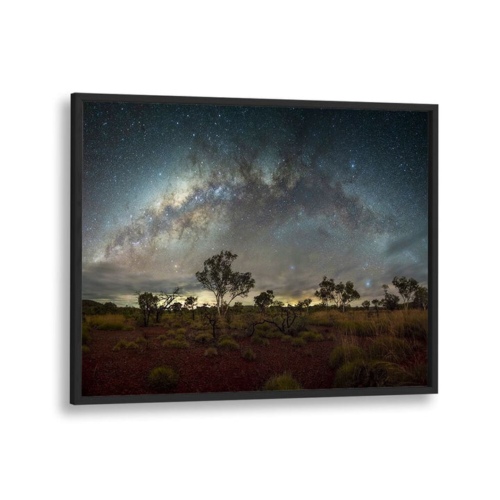 Stunning night sky and outback scenery featured in RED HORIZON - WESTERN AUSTRALIA, PHOTOGRAPHY PRINTS.