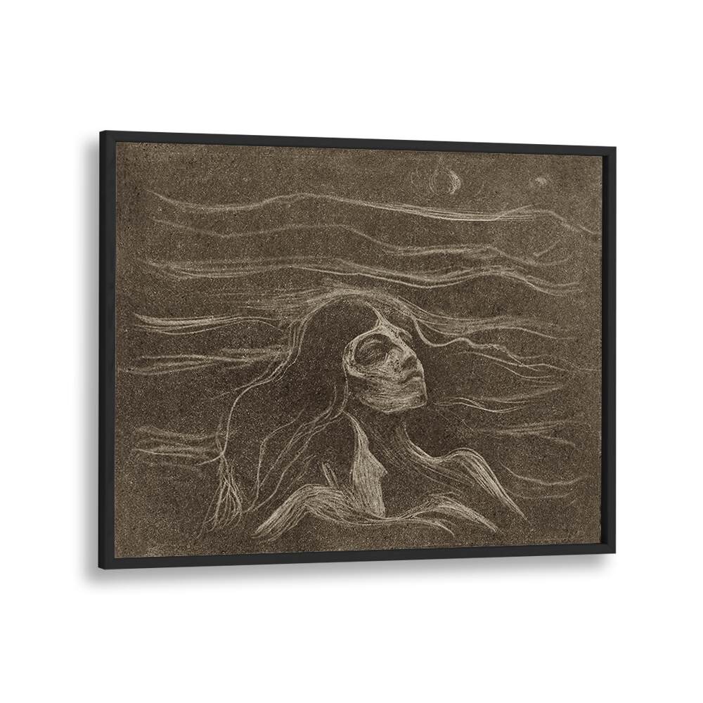 ON THE WAVES OF LOVE (1896), VINTAGE PAINTINGS