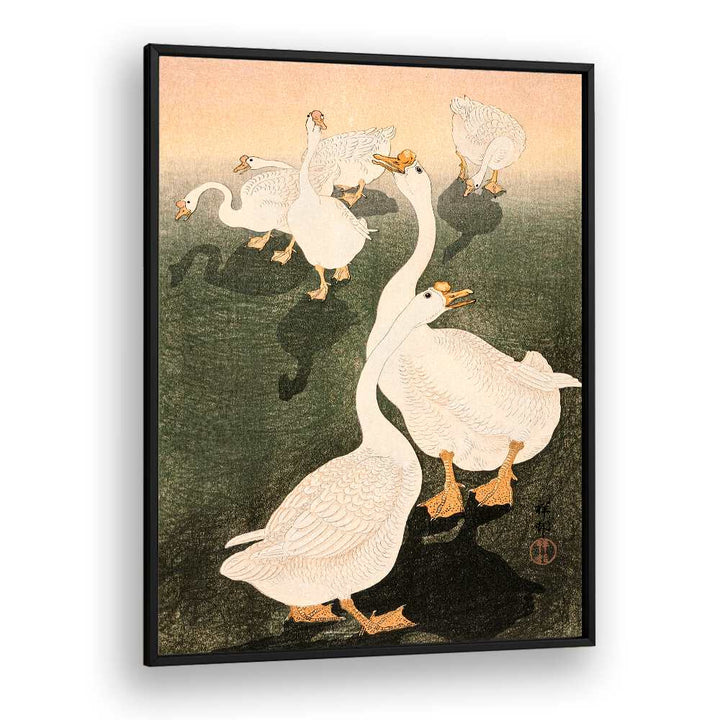 GEESE (1926)  , JAPANESE PAINTINGS , JAPANESE ART PRINTS