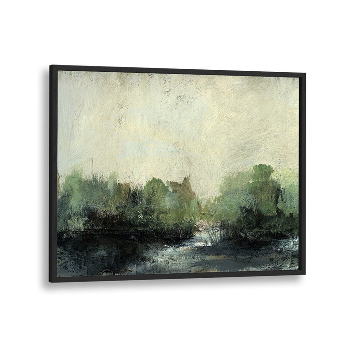 Forest Stream Abstract Paintings showcase serene nature with vibrant colors and dynamic strokes to elevate your space.
