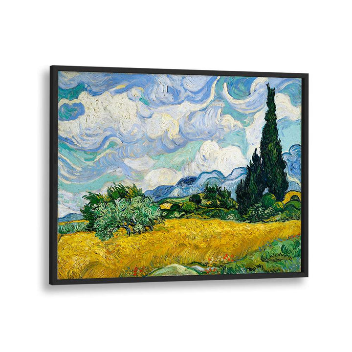 VINCENT VAN GOGH'S WHEAT FIELD WITH CYPRESSES (1889),  VINTAGE PAINTINGS