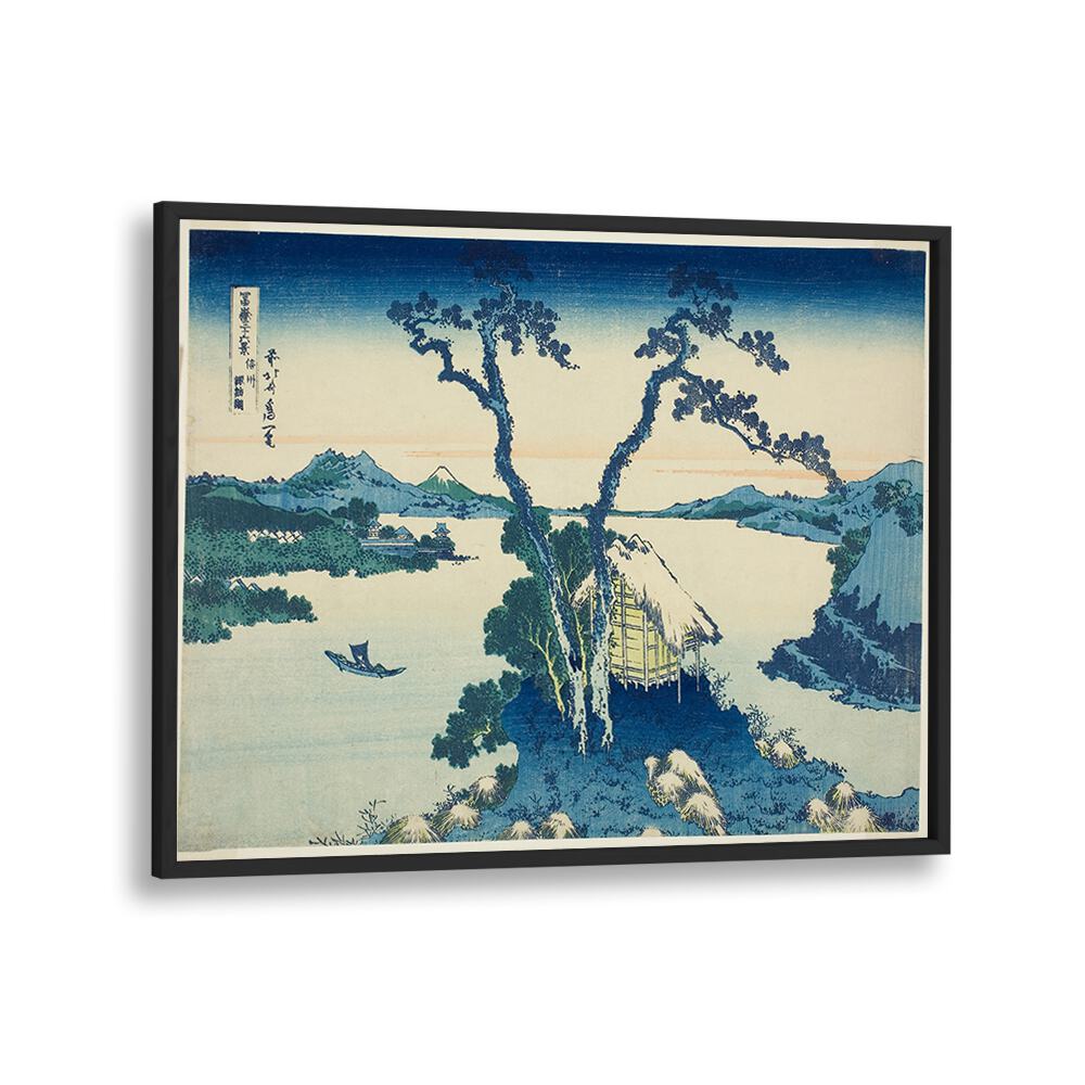 THIRTY-SIX VIEWS OF MOUNT FUJI. ORIGINAL FROM THE ART INSTITUTE OF CHICAGO BY KATSUSHIKA HOKUSAI, JAPANESE PAINTINGS