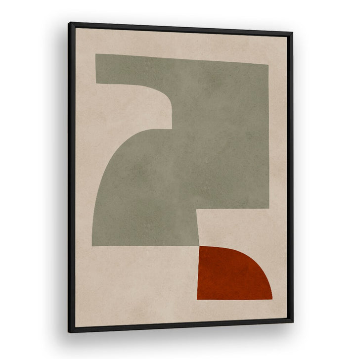 Stylish EXPRESSIVE FORMS III, GEOMETRIC ART PRINTS featuring modern shapes and earthy tones for artistic inspiration.