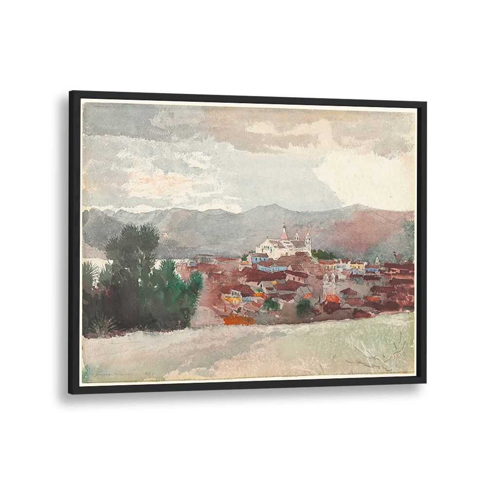 VIEW OF SANTIAGO DE CUBA (1885)  , VINTAGE PAINTINGS