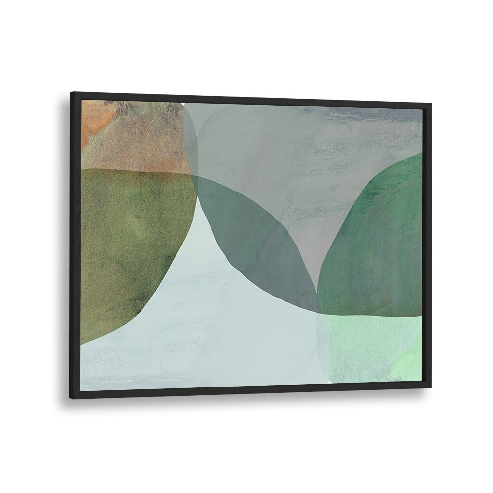 Elegant abstract painting from the EARTHENWARE SURFACES I collection, enhancing any space with vibrant colors.