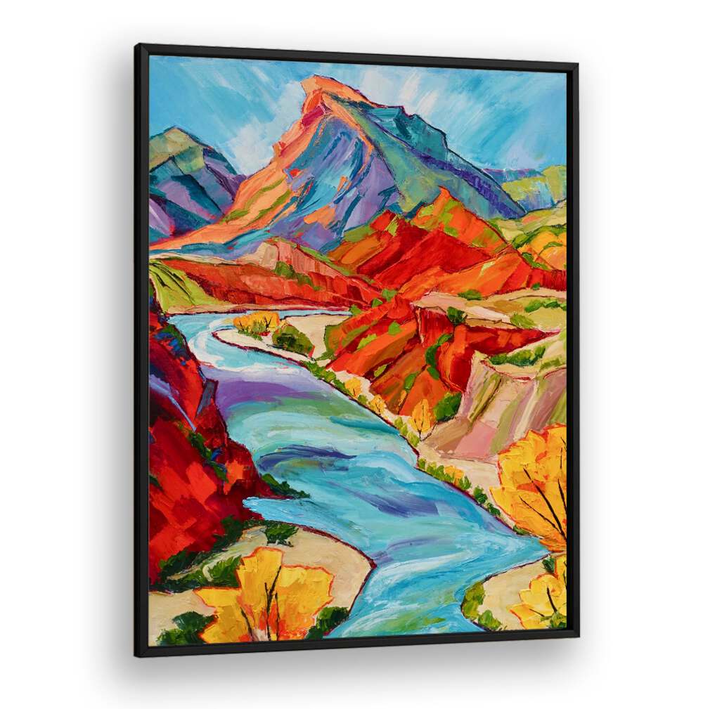LAND OF ECHANTMENT , LANDSCAPE PAINTINGS