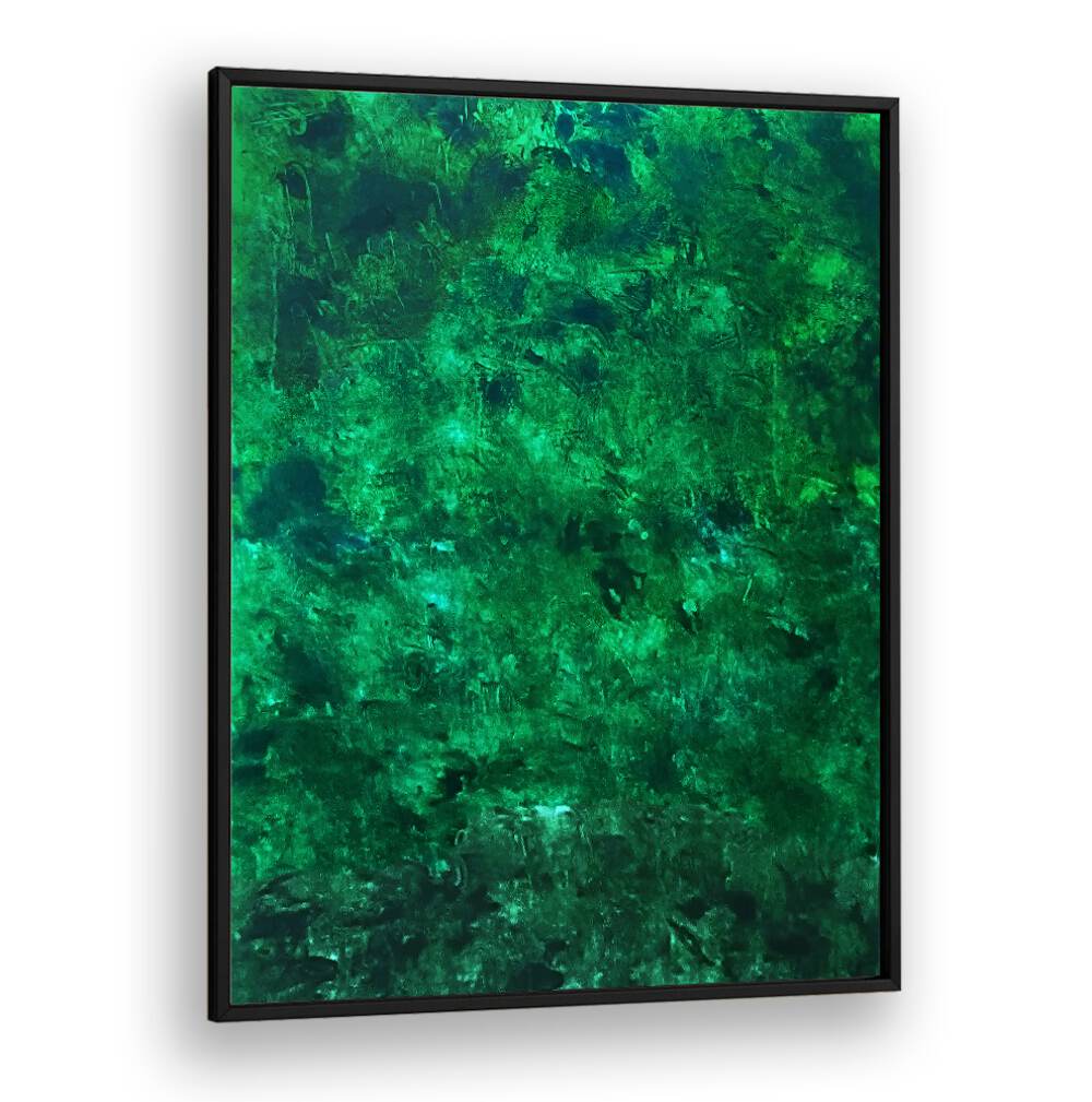 Sophisticated ABSTRACT DESIGN XII, ABSTRACT PAINTINGS showcasing deep green hues, perfect for transforming your space.