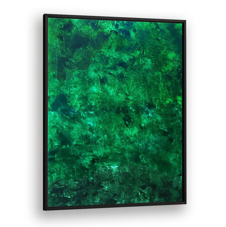 Sophisticated ABSTRACT DESIGN XII, ABSTRACT PAINTINGS showcasing deep green hues, perfect for transforming your space.