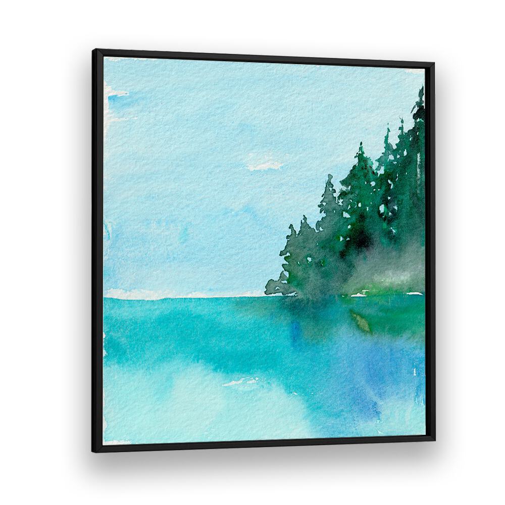 ON THE LAKE , LANDSCAPE PAINTINGS