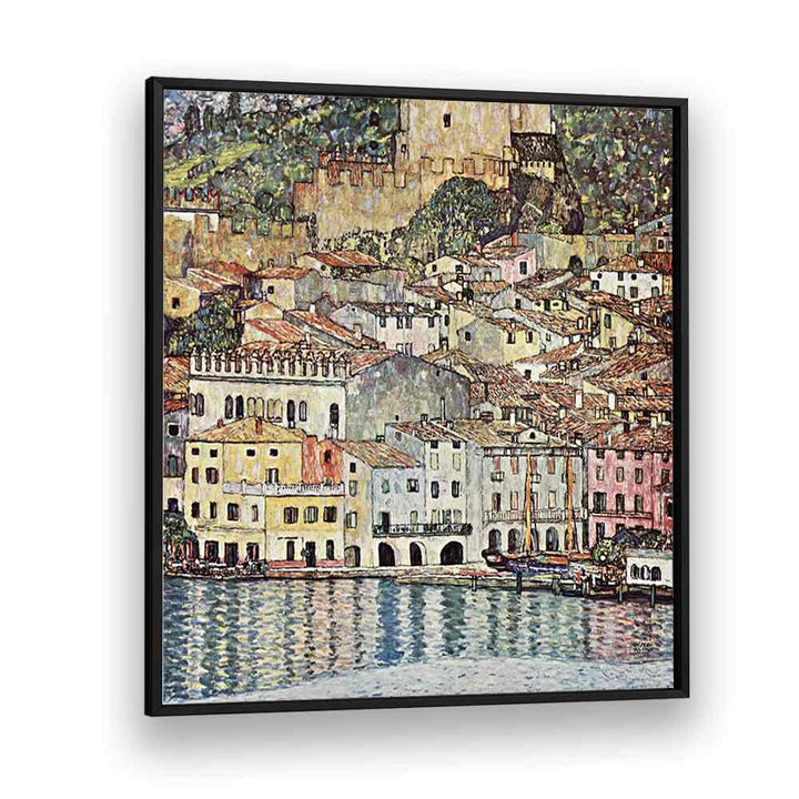 MALCESINE AM GARDASEE (1913) , VINTAGE PAINTINGS