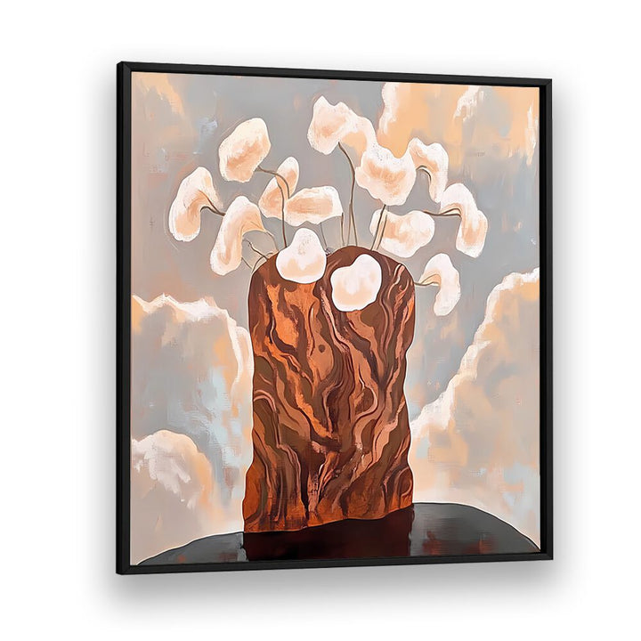 Stylish FLOWER POT ABSTRACT II showcases artistic design, perfect for enhancing your home décor with vibrant plants.