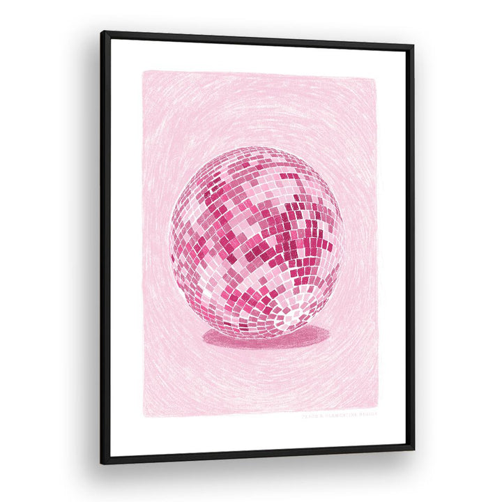 PANDC DISCO BALL , BAR ART PRINTS BAR POSTER