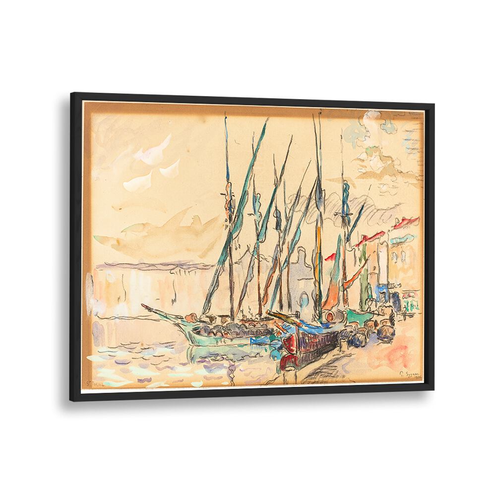 ST. TROPEZ (1906) , VINTAGE PAINTINGS