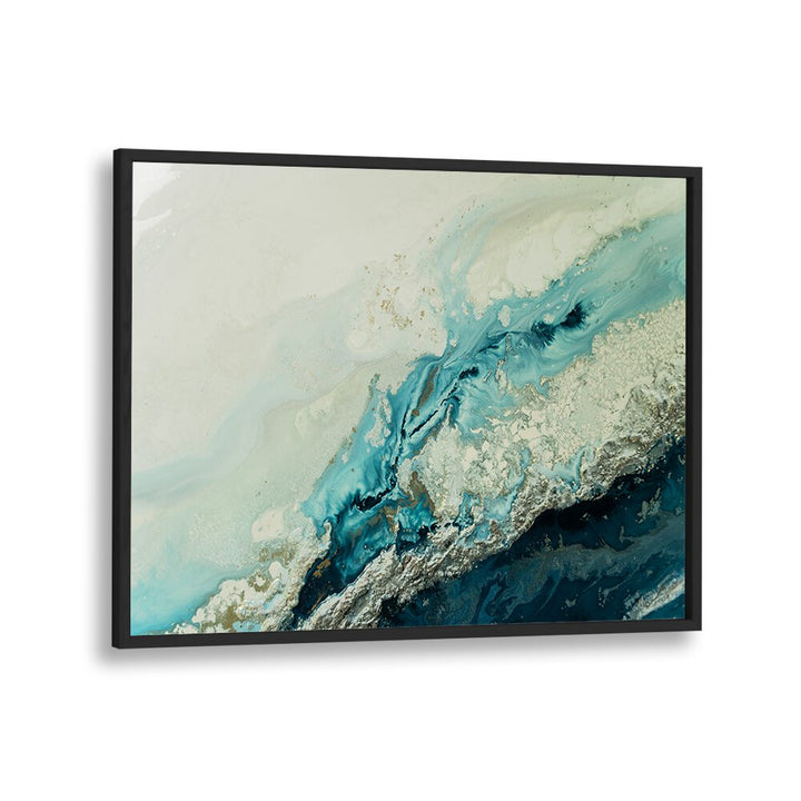 Vibrant WATERCOLOR DELIVRANCE, ABSTRACT PAINTINGS showcasing swirling blues and earth tones, perfect for home decor.