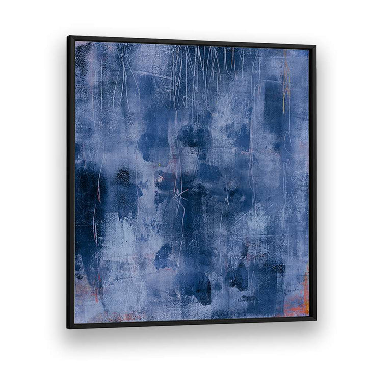 TEX MIX III, ABSTRACT PAINTINGS feature rich blue tones, enhancing any space with artistic elegance.