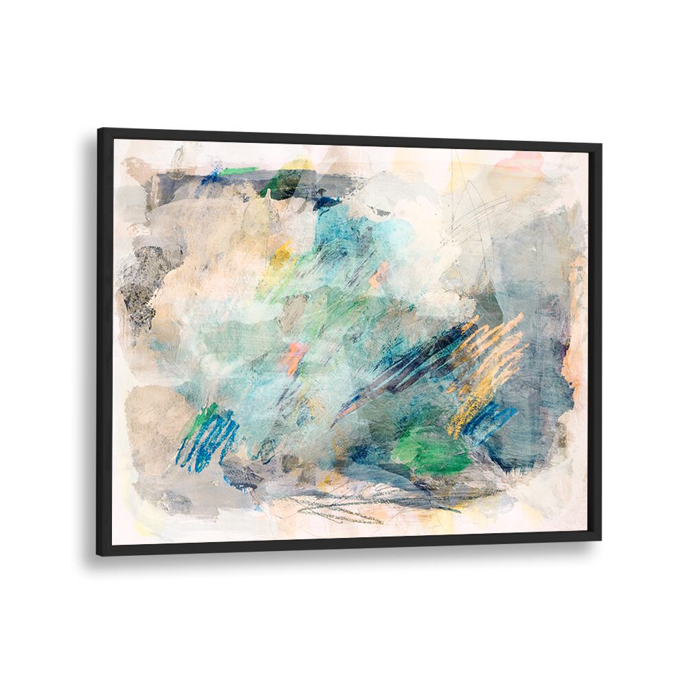 Soft pastel hues blend beautifully in this abstract painting, perfect for any modern decor. Experience artistry today!