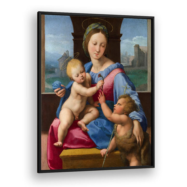 THE GARVAGH MADONNA (1509–1510) BY RAPHAEL RAFFAELLO , VINTAGE PAINTINGS