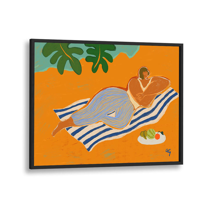 A DAY AT THE BEACH , PORTRAITS & FIGURATIVE ILLUSTRATIONS