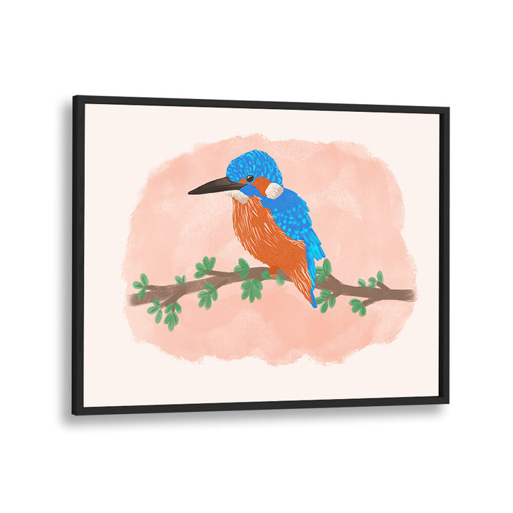 KINGFISHER II , ANIMAL PAINTINGS