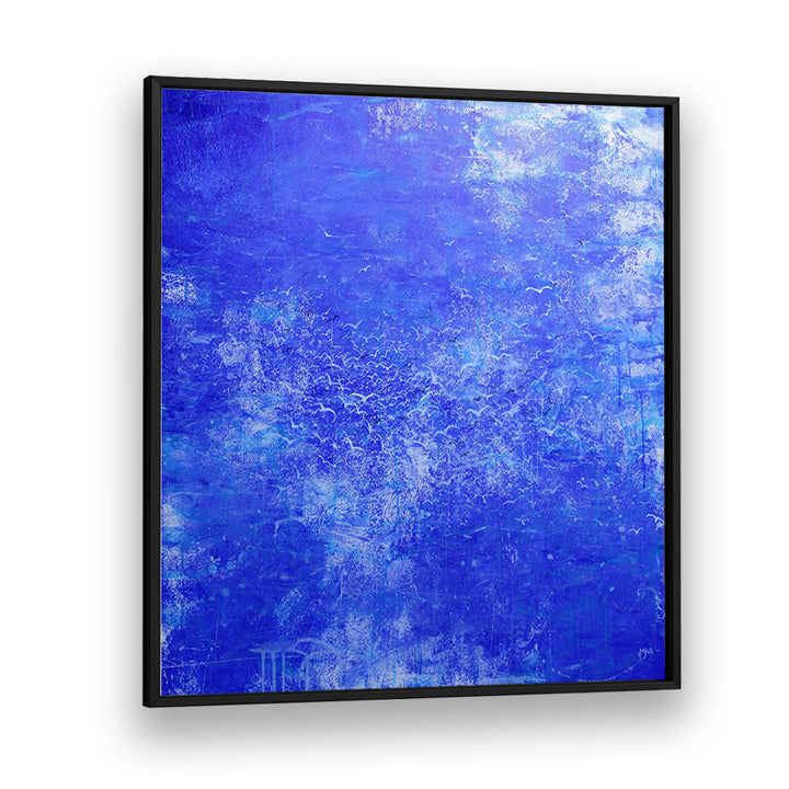 ABSTRACT BLUE SEA BIRDS