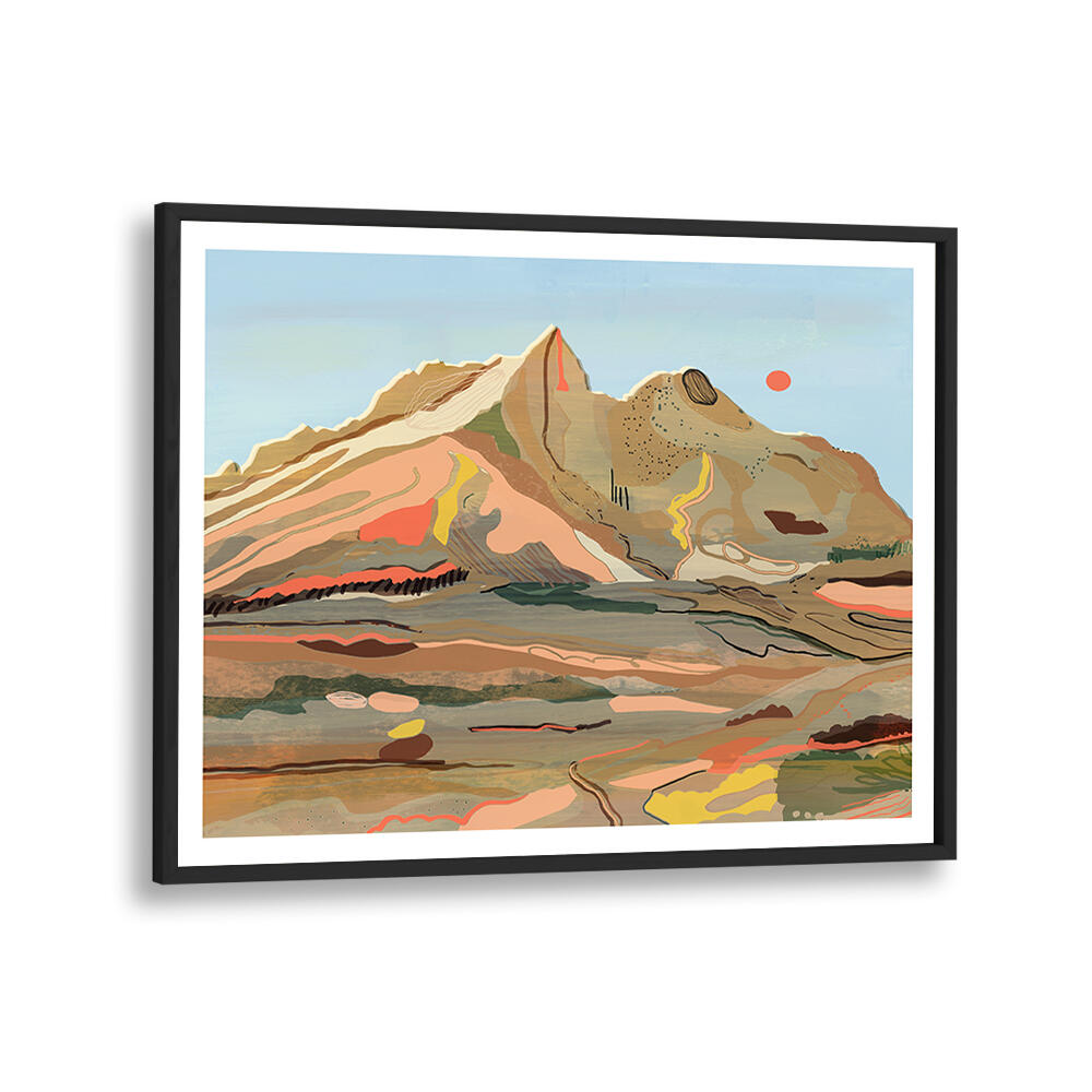 ABSTRACT SHELL SANDS , LANDSCAPE PAINTINGS