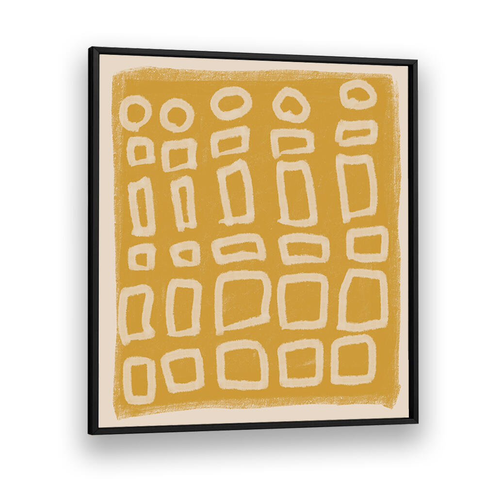 ABSTRACT SQUARES AND CIRLCES , LINE ART PAINTINGS