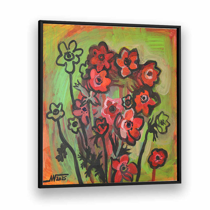 ANEMONES , RETRO ART