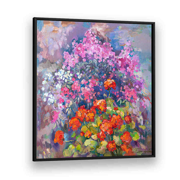 AROMA OF AUGUST , FLORAL FLOWER PAINTINGS