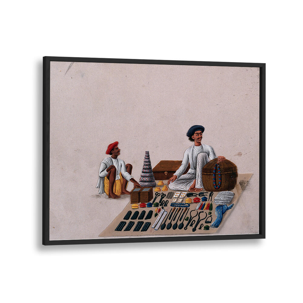 A STREET VENDOR SELLING