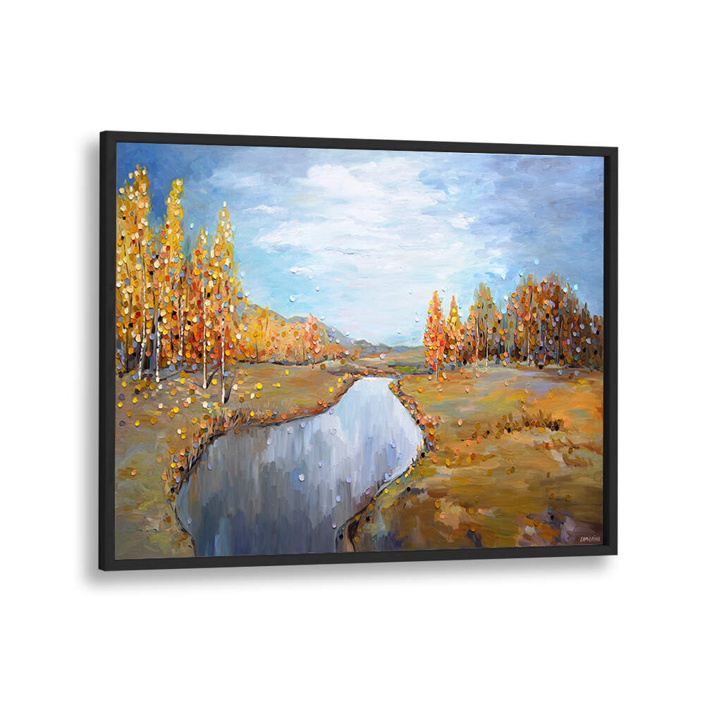 AUTUMN , MODERN IMPRESSIONISM PAINTINGS