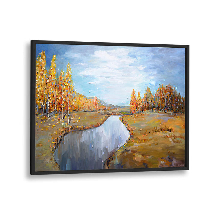 AUTUMN , MODERN IMPRESSIONISM PAINTINGS