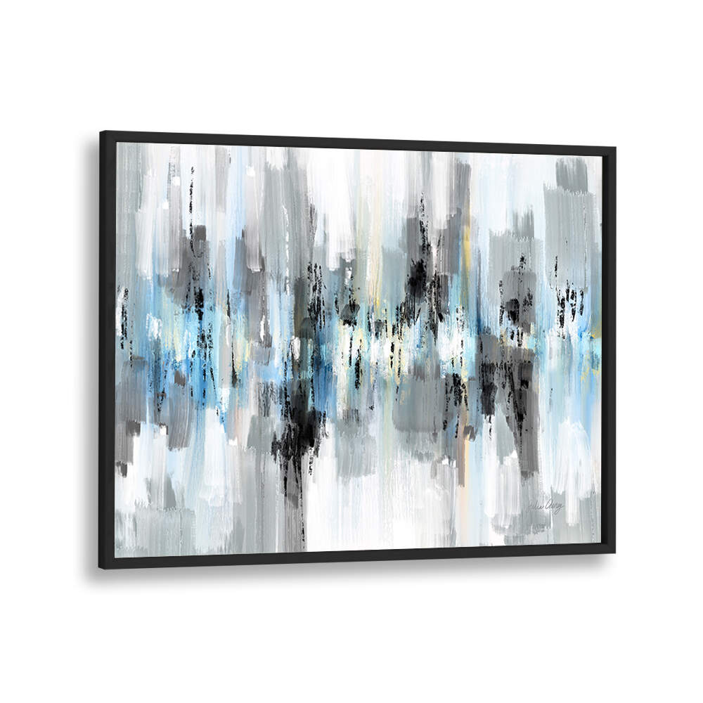 BLACK WHITE BLUE REFLECTIONS