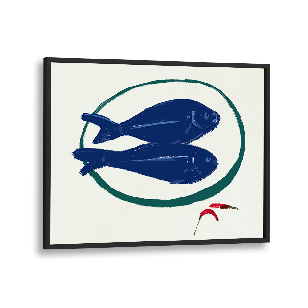 BLUE FISH AND SPICE , KITCHEN POSTERS